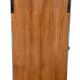 Teak wall display case