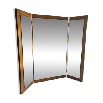 Miroir triptyque - bois massif