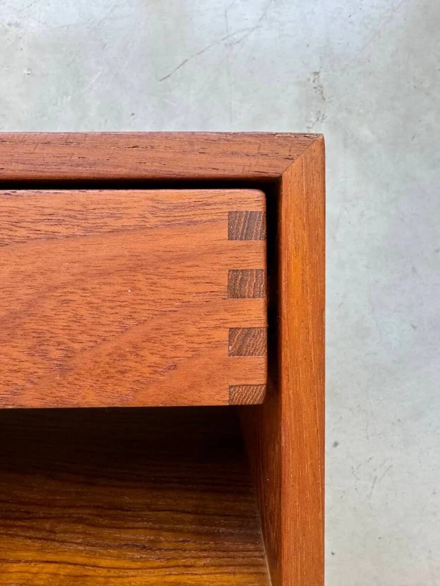 Vintage nightstand Kai Kristiansen teak
