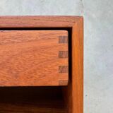 Table de chevet vintage Kai Kristiansen en teck