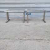 Pair of space age side tables
