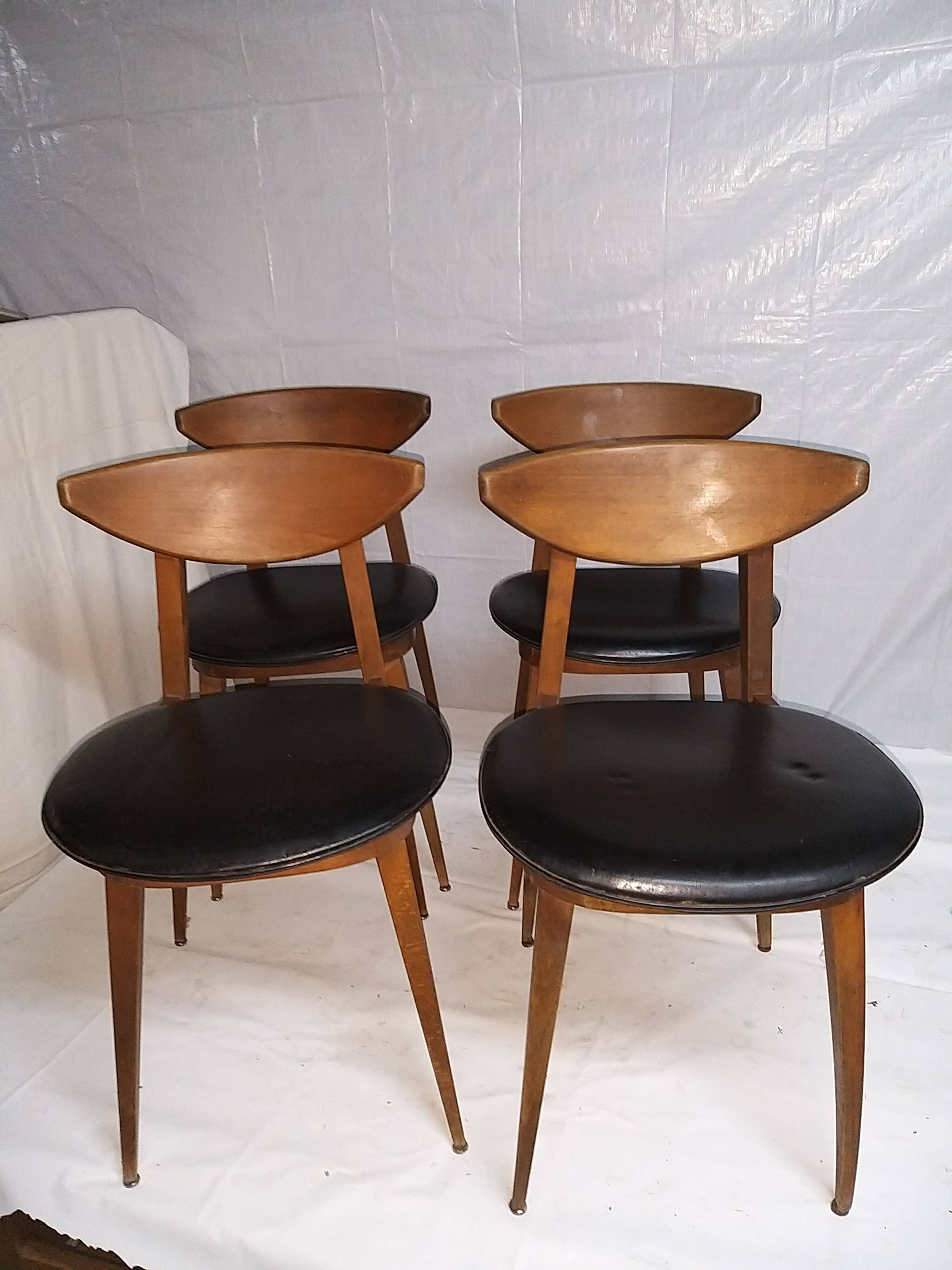 4 chairs Scandinavian