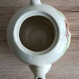 Slush teapot with embossed fruit decoration