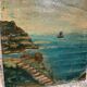 Brittany seaside marine painting