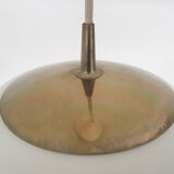 Peill and Putzler glass globe, pendant light, Germany 1970's