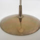 Peill and Putzler glass globe, pendant light, Germany 1970's
