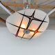 Mid Century Glass Pendant by Napako, Czechoslovakia, 1960's, Marked