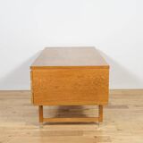 Mid-century modern oak desk from Eigil Petersens Møbelfabrik, Denmark, 1970s
