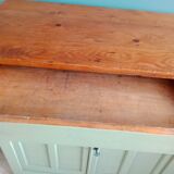 Khaki Parisian buffet