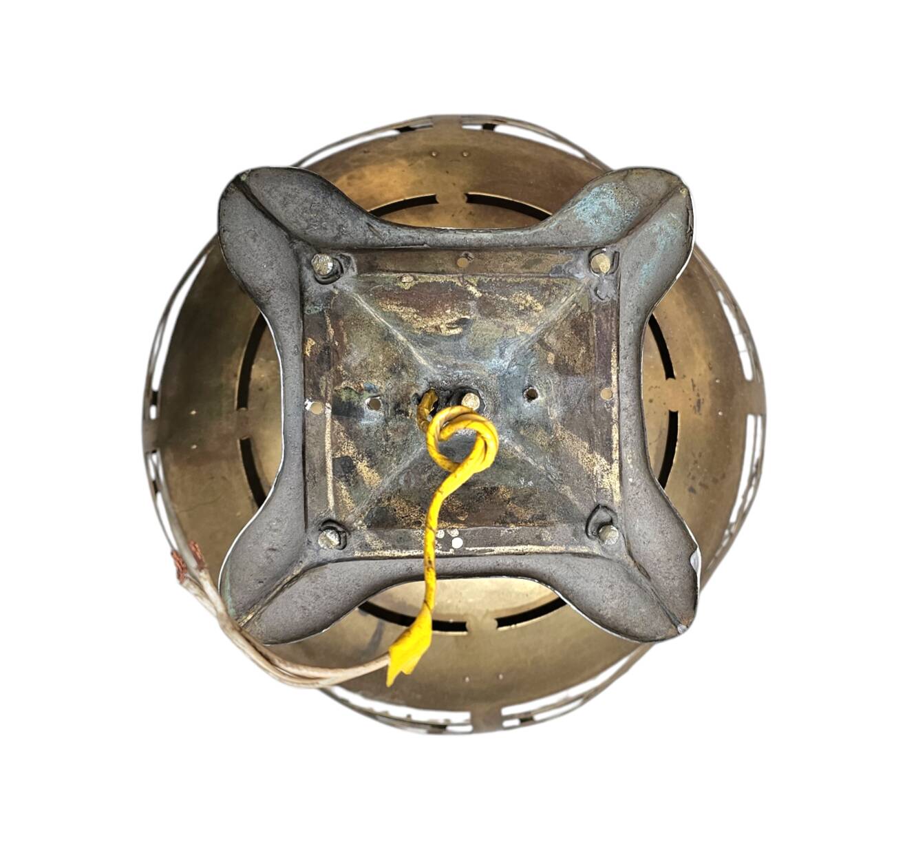 Amsterdamse School / hanging lamp / copper 1920s / Johanna van Eijbergen