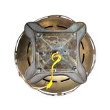 Amsterdamse School / hanging lamp / copper 1920s / Johanna van Eijbergen