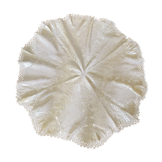 Nappe ronde au crochet