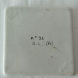 Empty porcelain pocket hunting scene