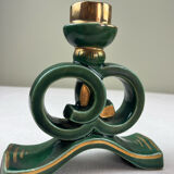 Ceramic candle holders from the 1950s