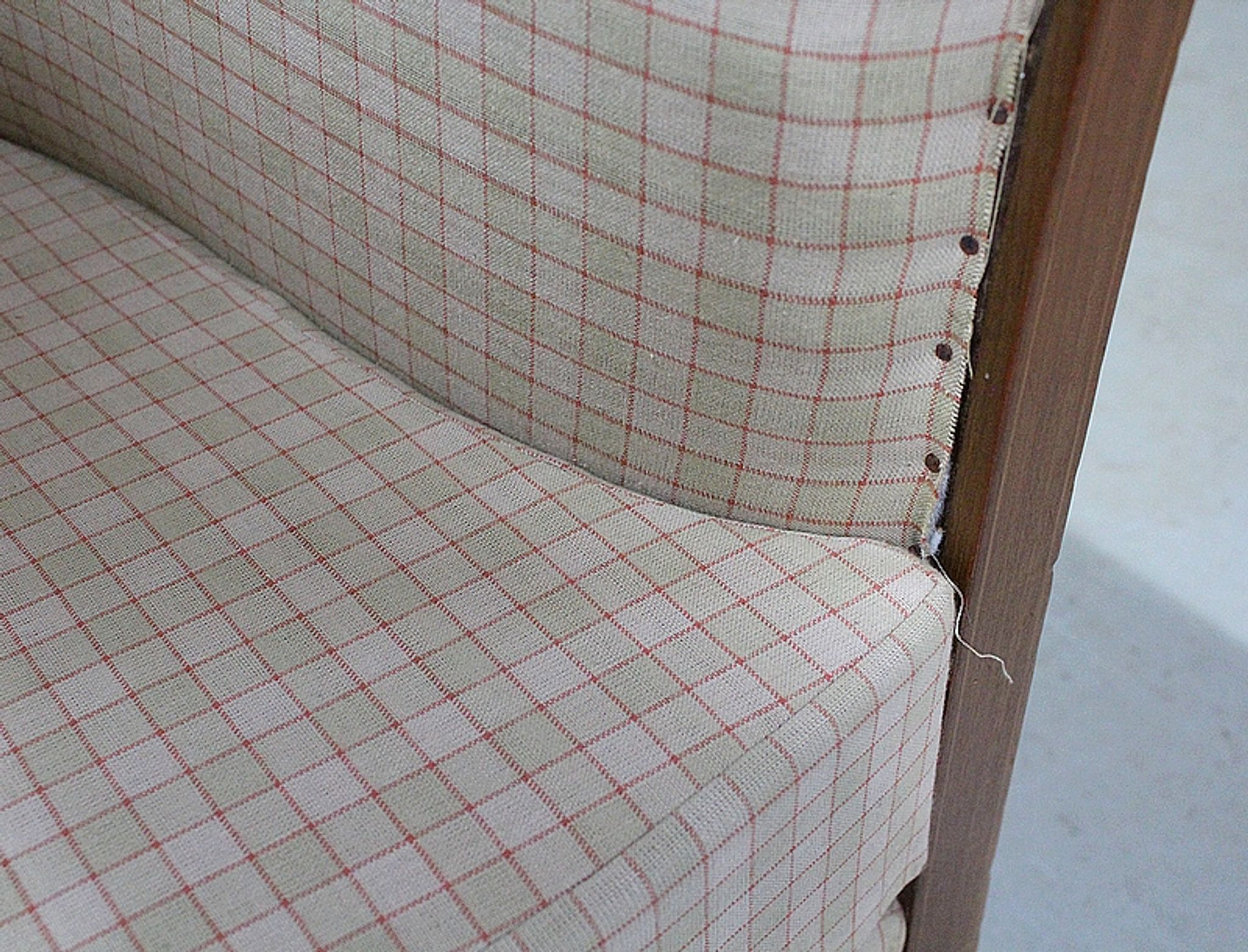 Mahogany armchair, Art Deco 1930