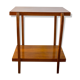 Table d'appoint, desserte, console double plateau