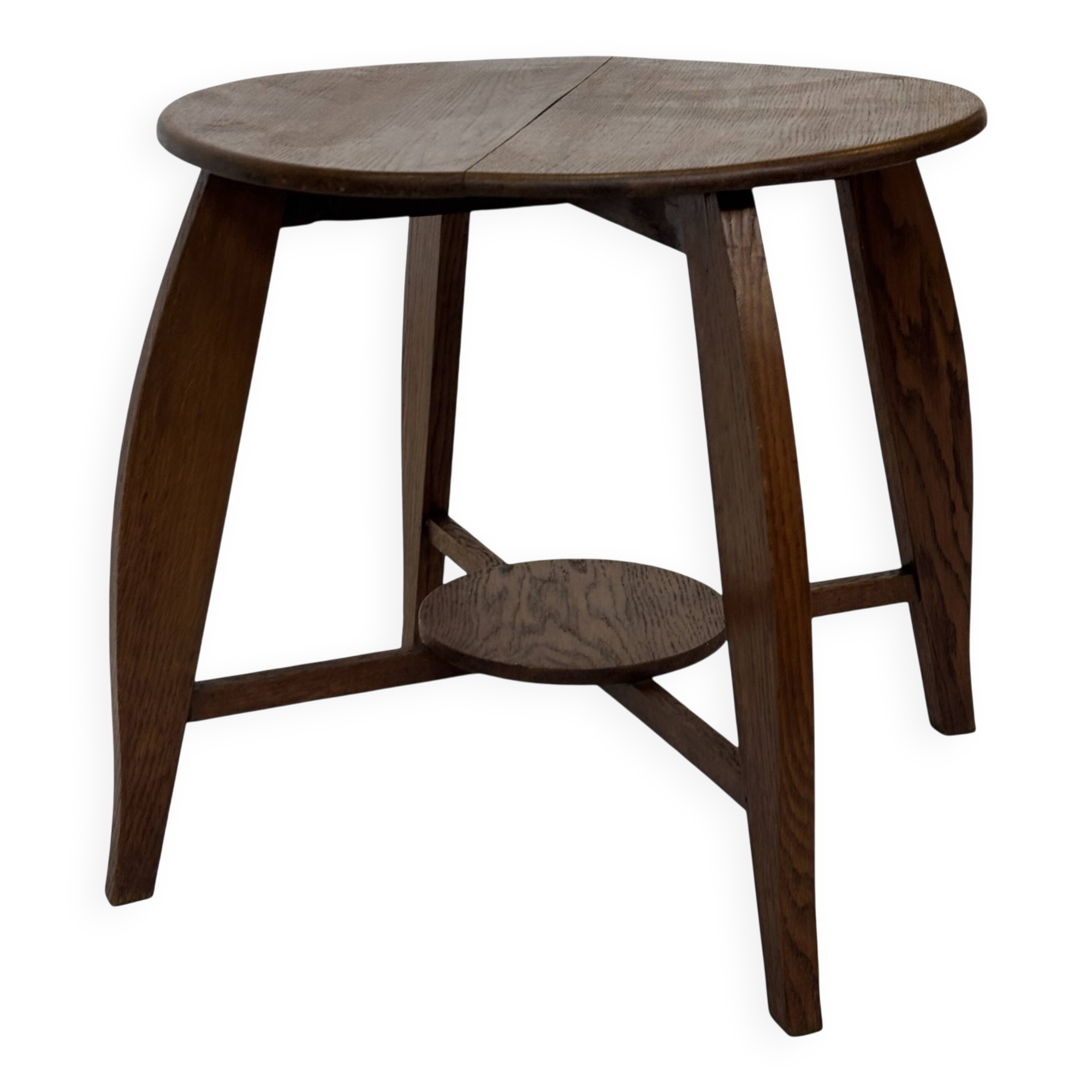 Art Deco Coffee Table Side Table Oak 1950s Design