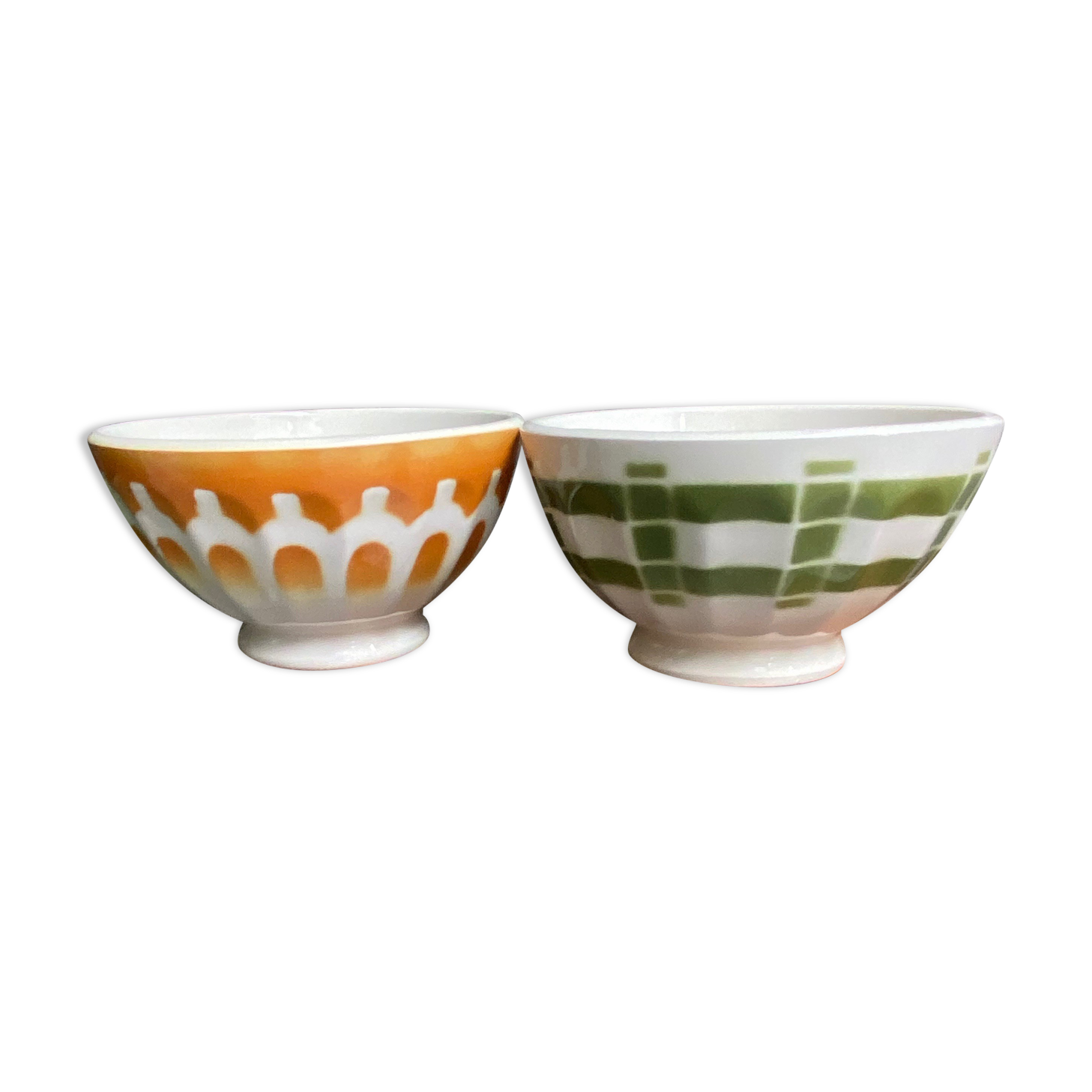 Pair of old bowls