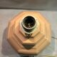 Pale pink ceramic lamp base