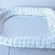 Miroir blanc osier