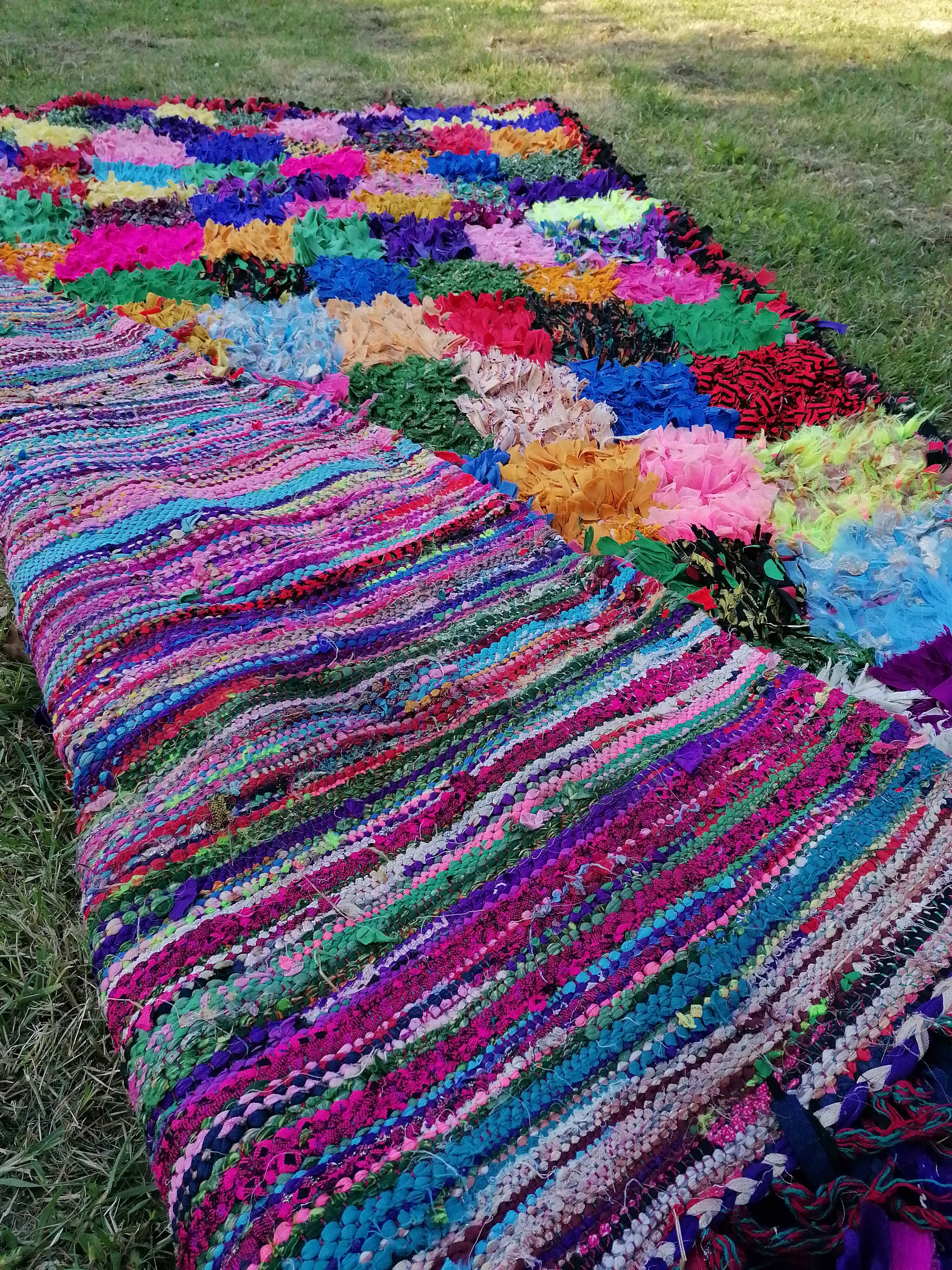 Old Berber butchery carpet