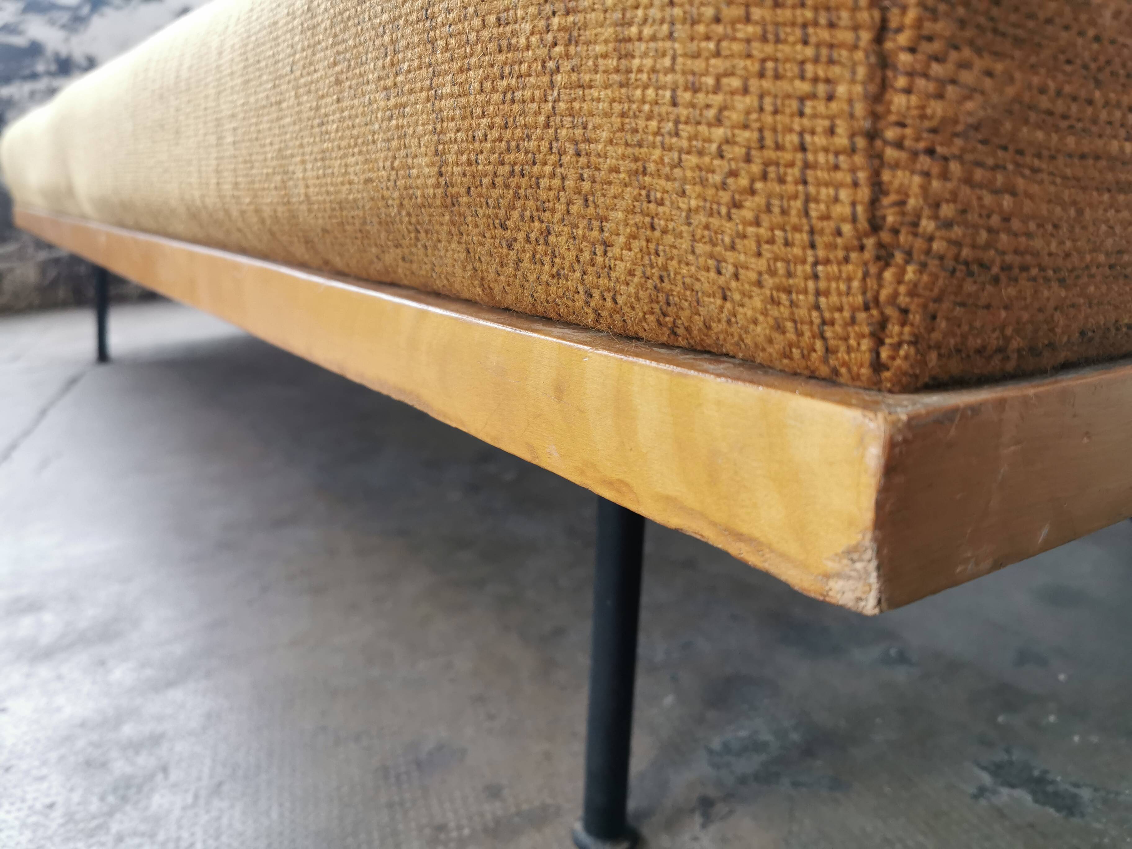 Bench, daybed from the 50s, by Joseph Pentenrieder