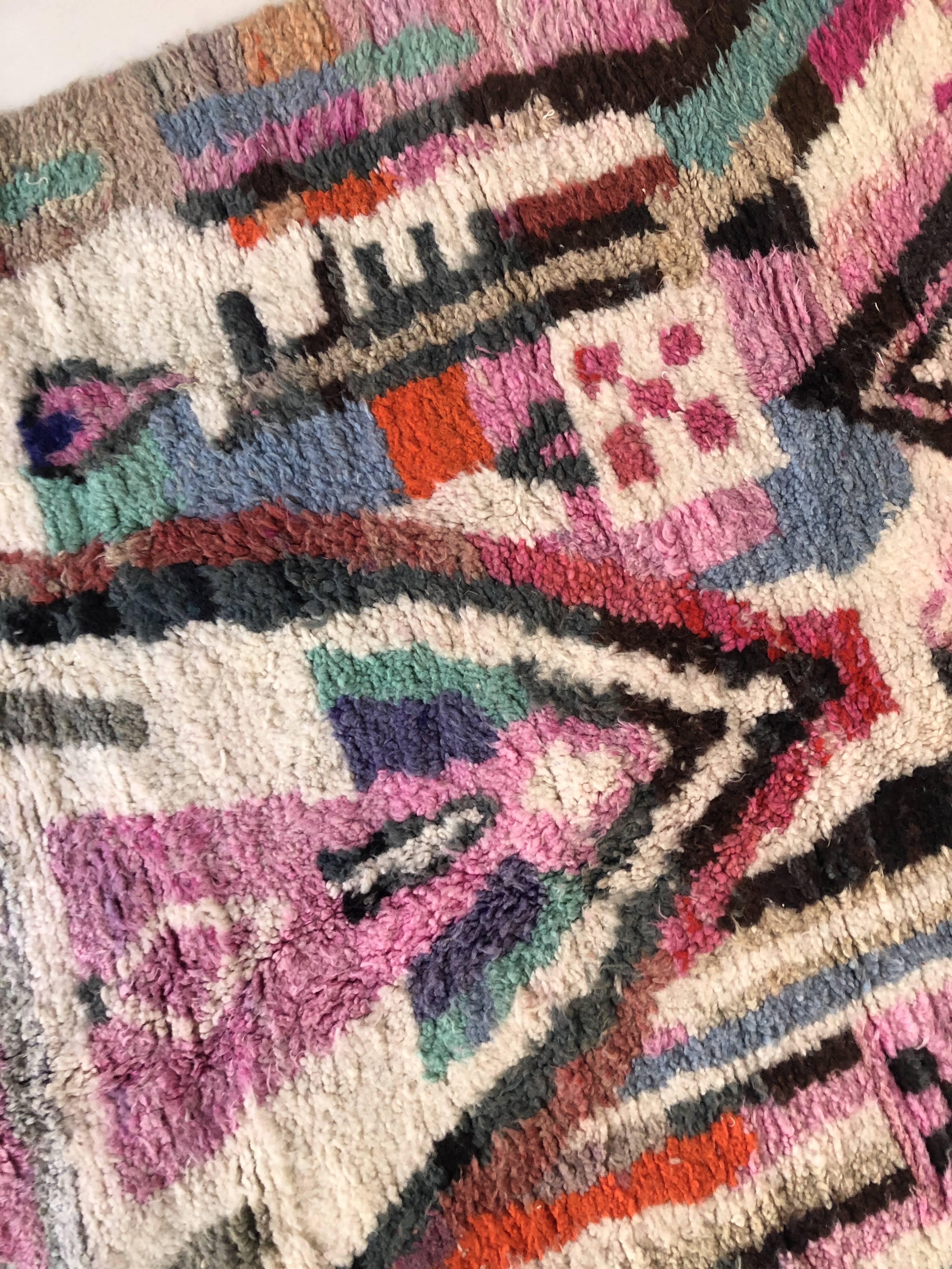 Moroccan Berber carpet Boujaad 2,41x1.53m