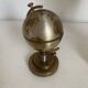 Vintage 1960s world map cigarette holder lighter dispenser - 21 x 11 cm