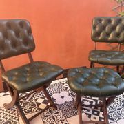 Chairs and stool
