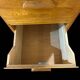 solid oak workshop cabinet, 1950