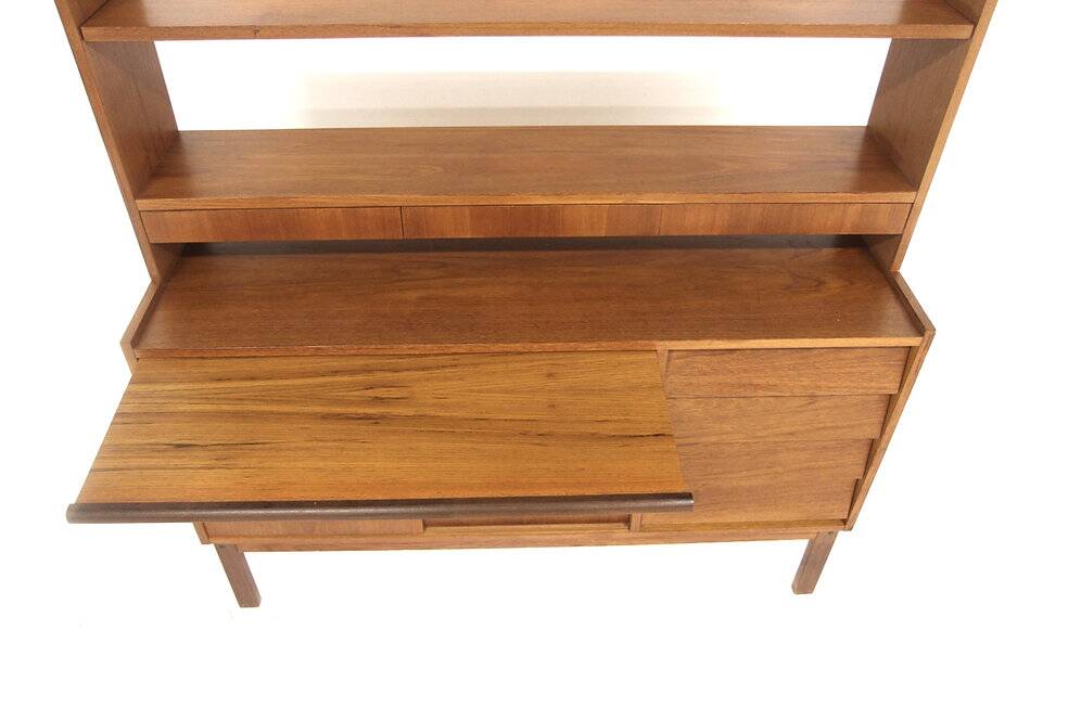 Scandinavian teak secretary desk, Sweden, 1960