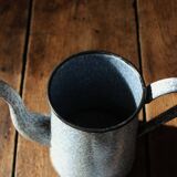 Broc coffee maker heather blue enameled sheet metal