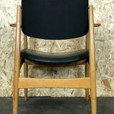 Danish armchair oak Eiche Denmark 60s