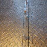 Vintage wall-mounted plexi coat rack