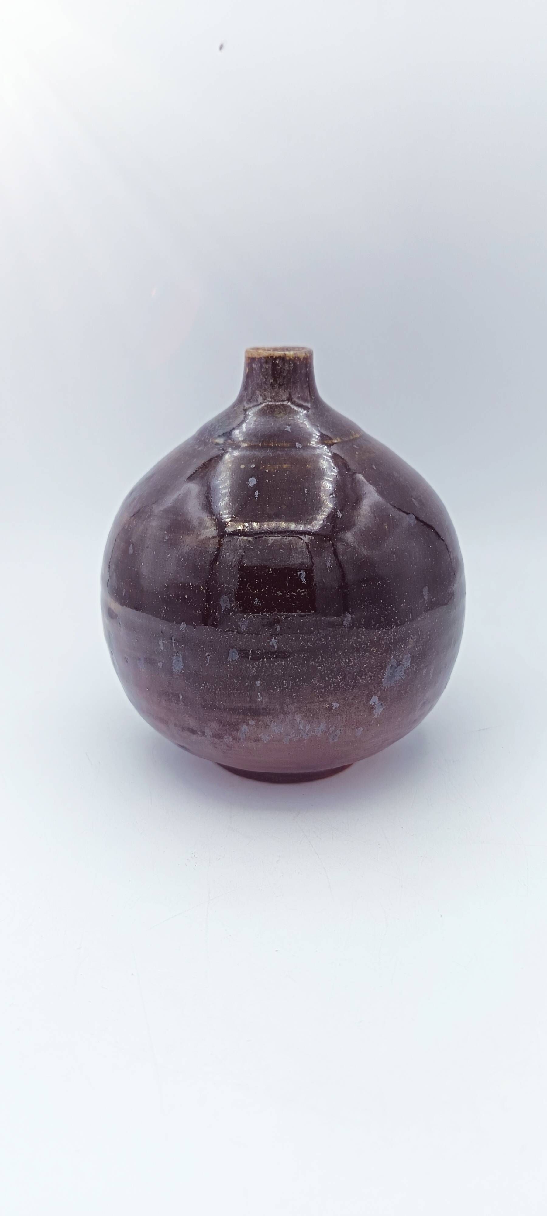 Stoneware lamp signed Bruno Hdry