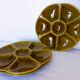 3 vintage Gien porcelain oyster plates 2106173