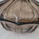 Art Deco smoked glass candy box