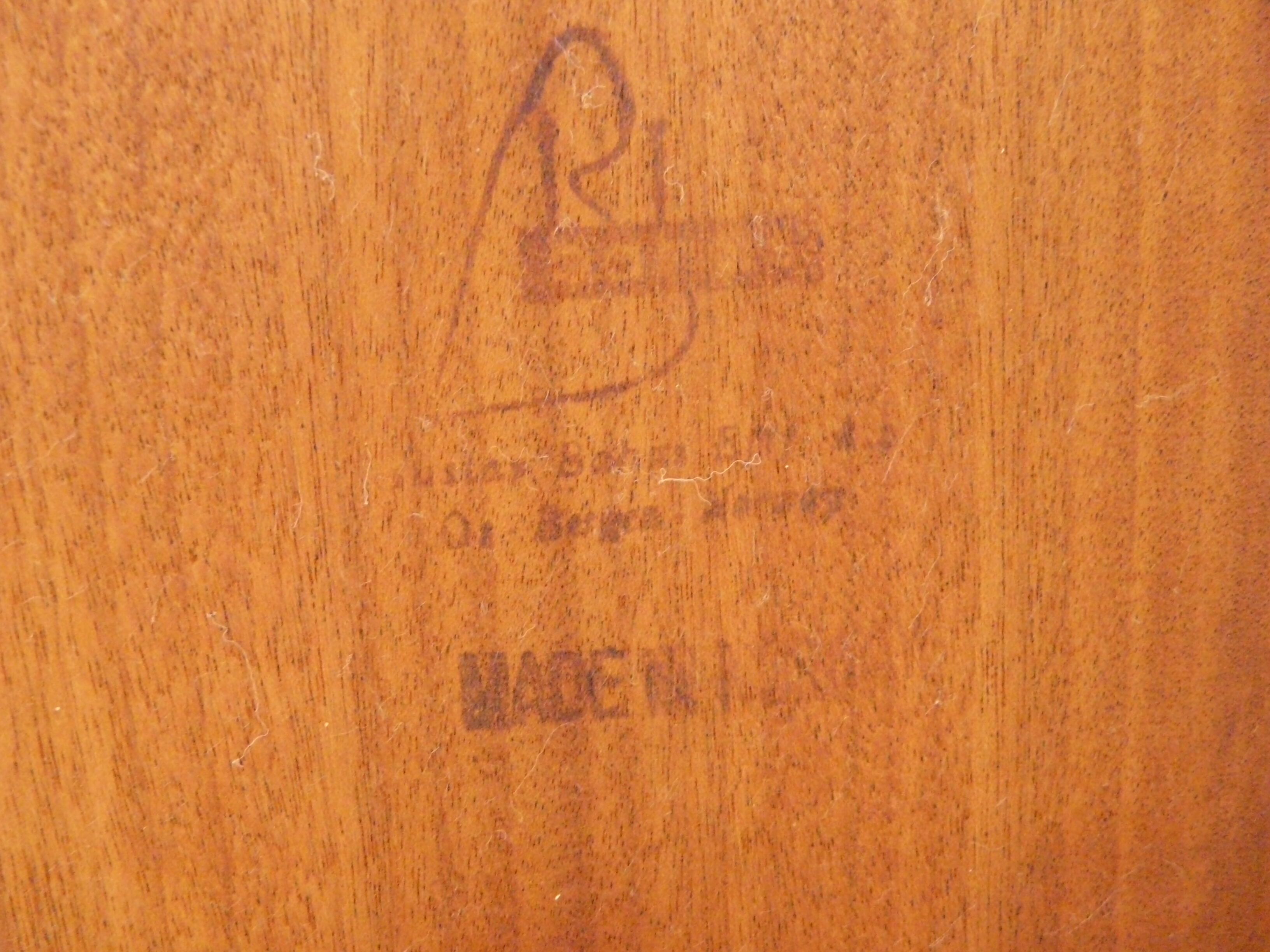 Scandinavian vintage extendable rectangular table