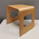 Beautiful design stool/side table made of curved plywood and designed by Lisa Norinder for Ikea.