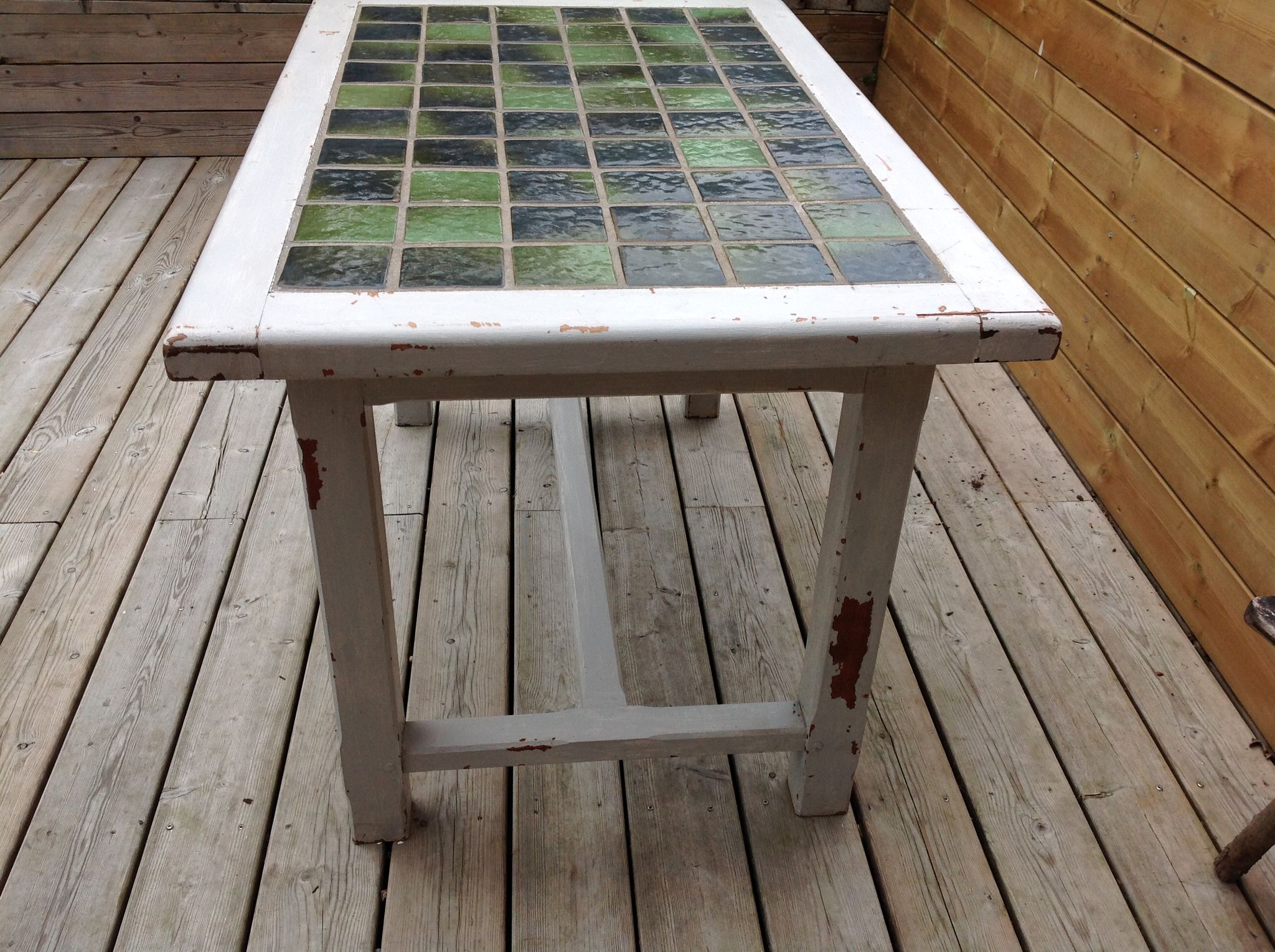 Table de cuisine vintage