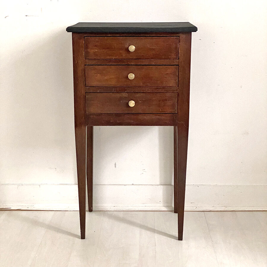 Table de chevet style Louis XVI
