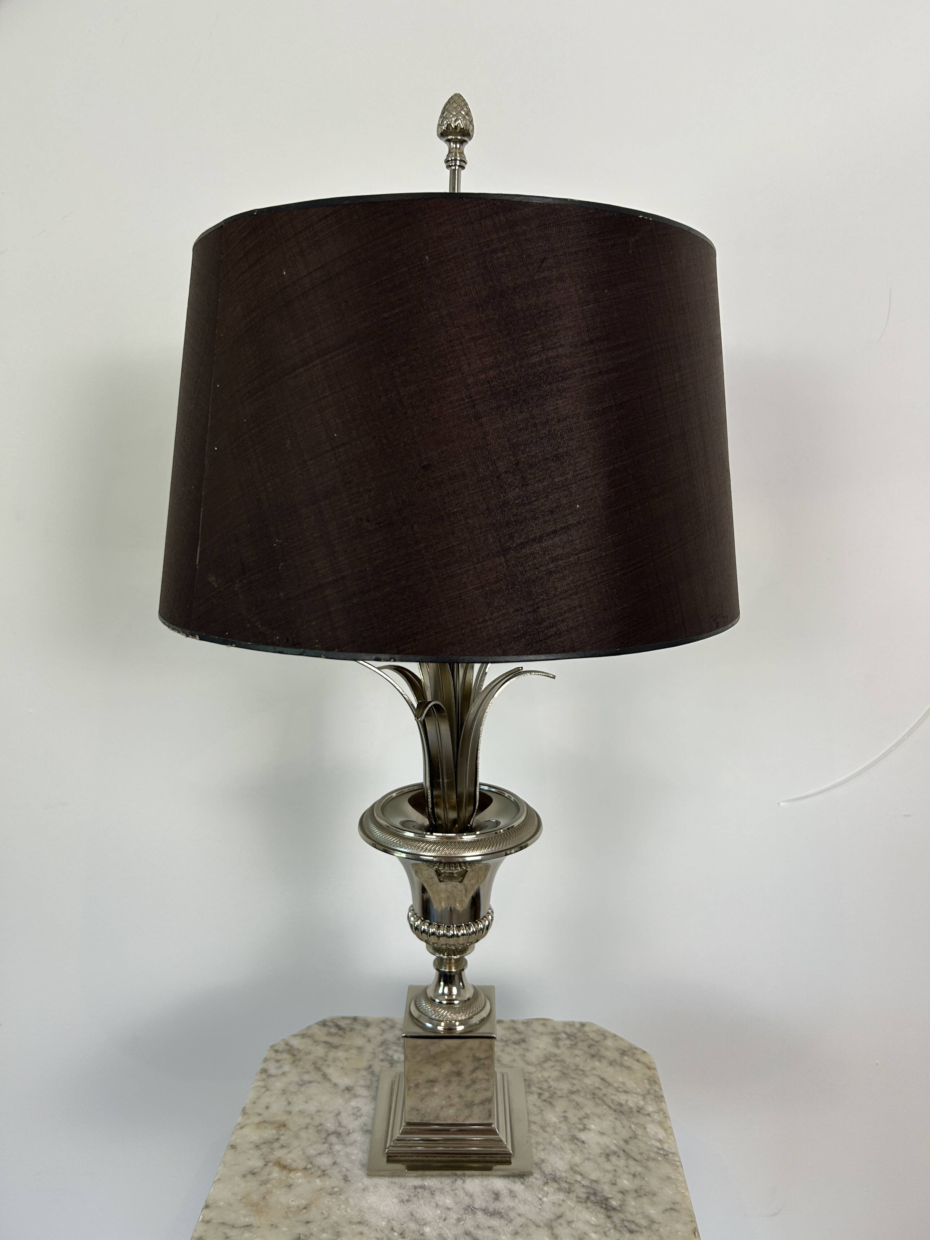 Belle lampe de table ananas - hollywood regency