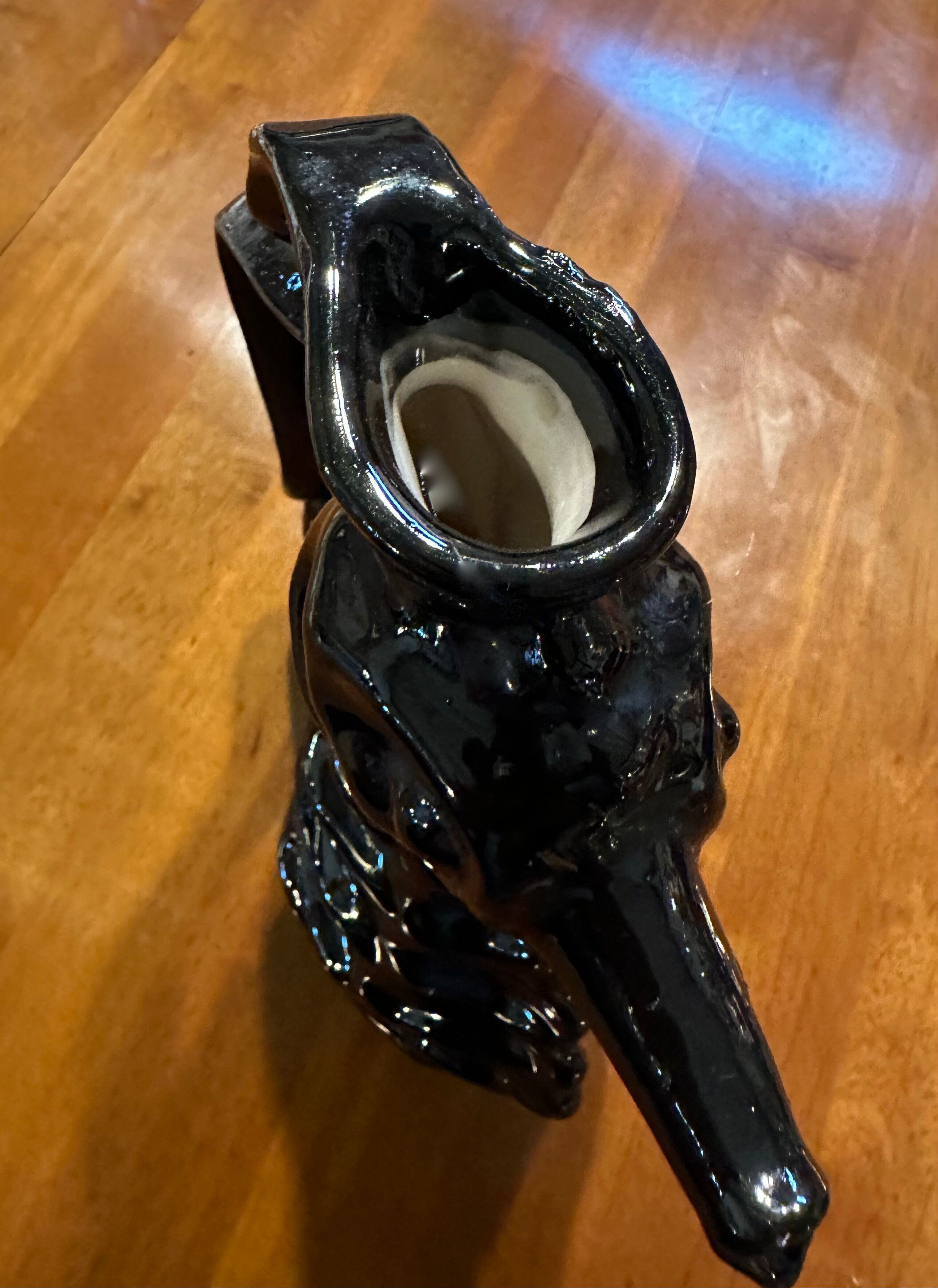 Vallauris seahorse pitcher 1960