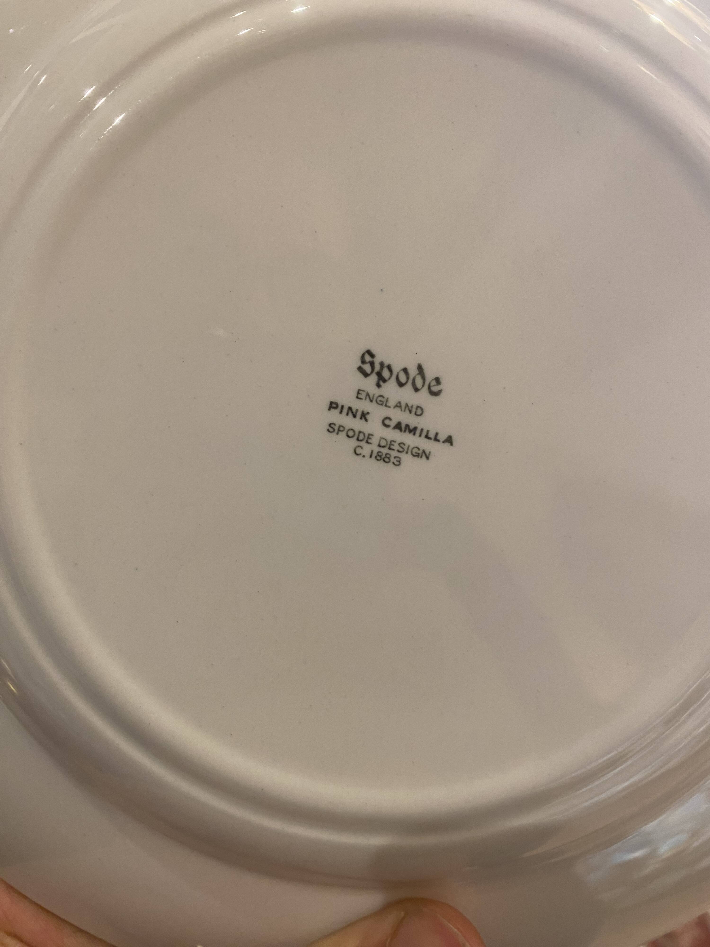 Service Spode « Pink Camilla » de 90 pièces, des années 1950