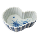 Old Chinese or Japanese blue and white porcelain planter from the late 19th or early 20th century