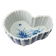 Old Chinese or Japanese blue and white porcelain planter from the late 19th or early 20th century