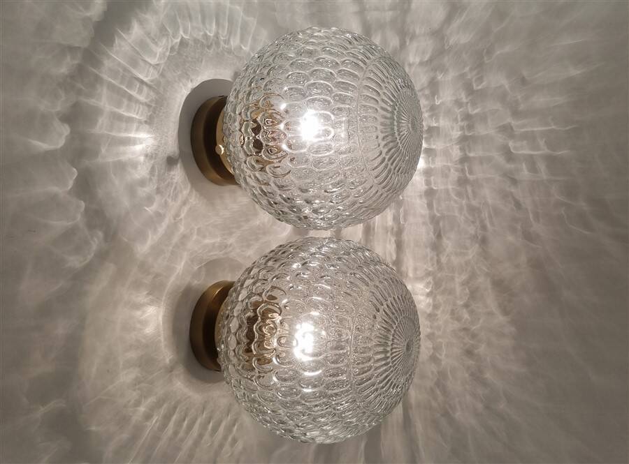 Pair of ceiling lights or wall lights