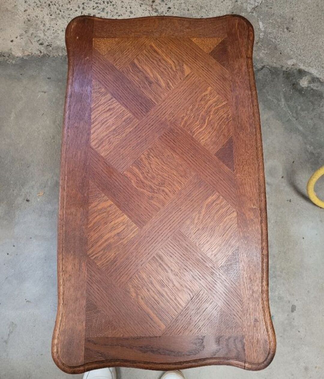Wooden coffee table