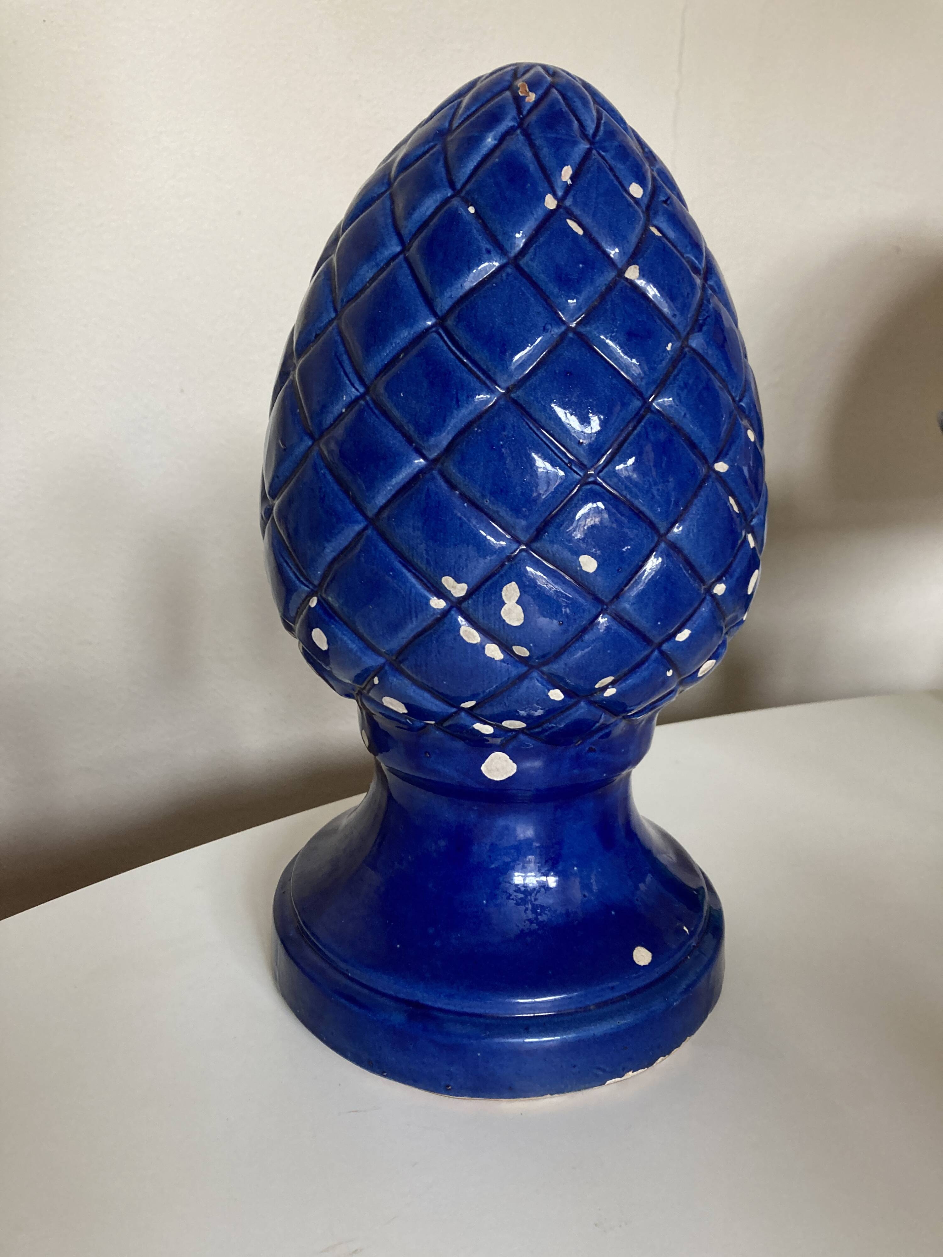 Pine cone Sicily ancient Pigna Caltagirone ornamental