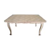 Renovated solid oak extendable table